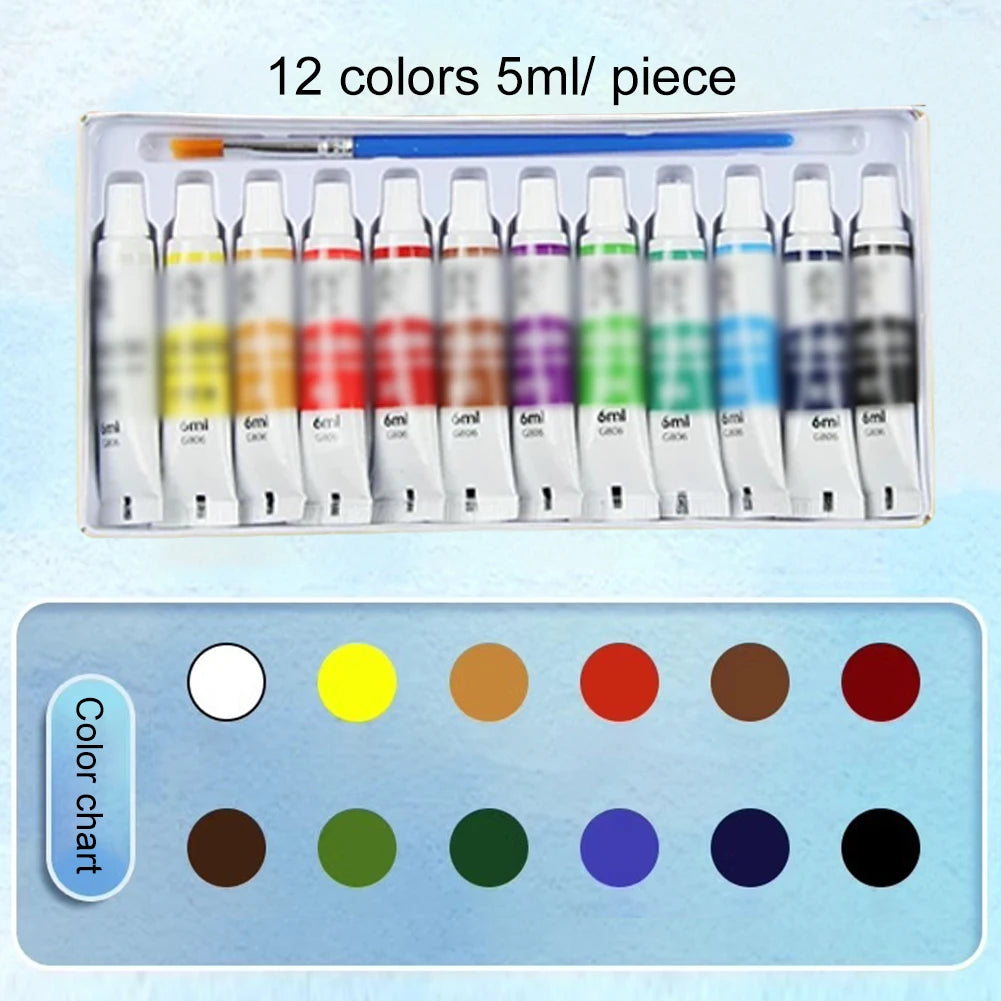 Travel Watercolour Paint Palette Set Mini Pocket Artist Watercolor Paint Palette Travel Sets for Painters Artists Students