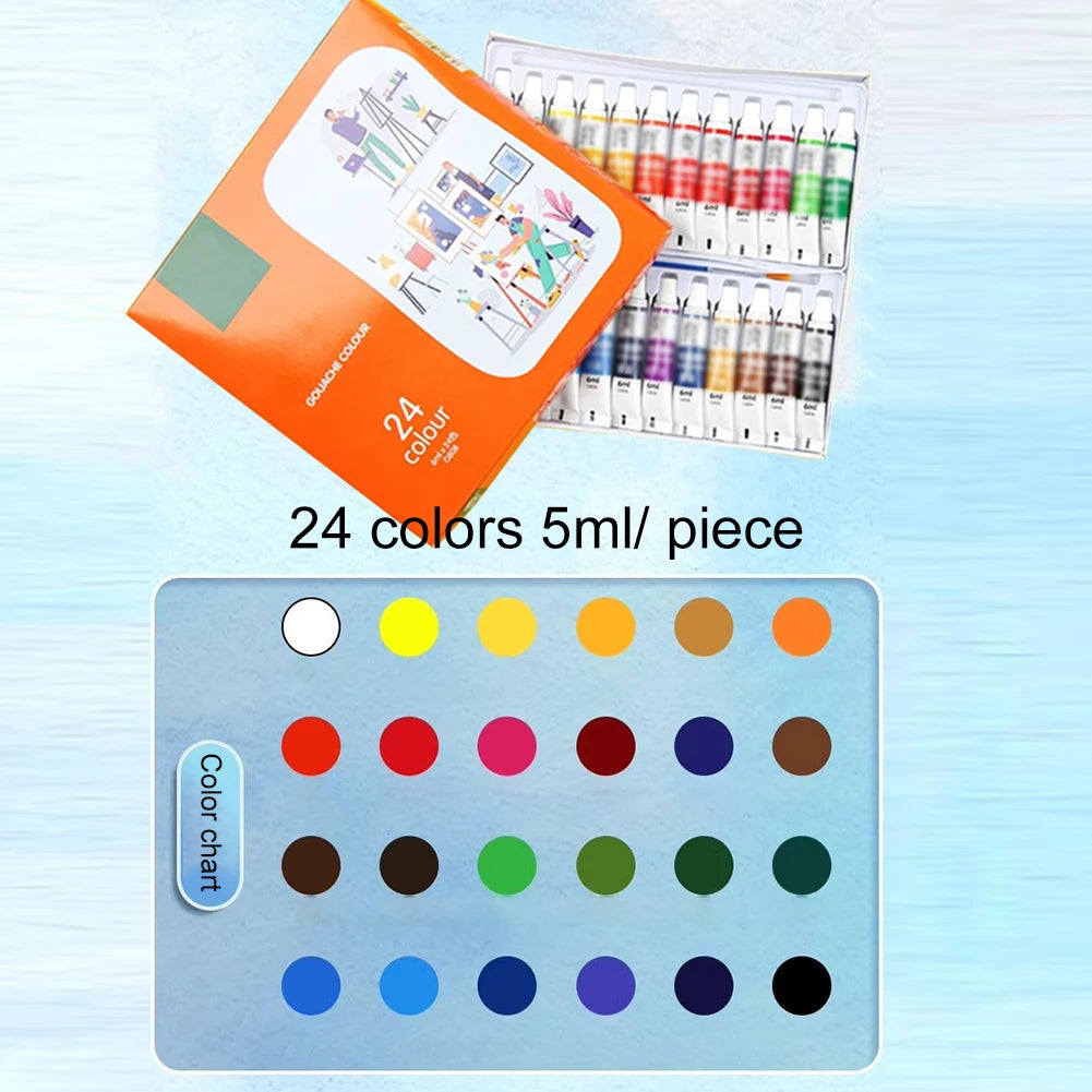 Travel Watercolour Paint Palette Set Mini Pocket Artist Watercolor Paint Palette Travel Sets for Painters Artists Students